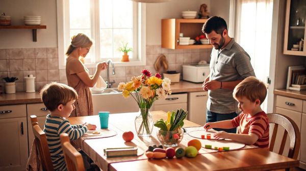 Guide pour impliquer toute la famille dans les corvées ménagères
