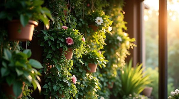 Sublimer votre extérieur : idées de suspensions pour plantes et inspirations déco