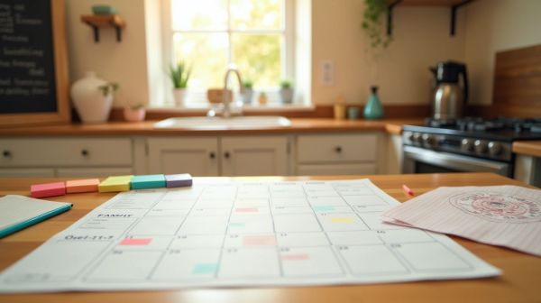 Tableau de répartition des tâches ménagères : responsabilisez votre famille efficacement